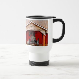 Steam powered Antique Tracter Travel Mug