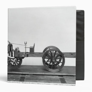 Steam-powered car invented binder