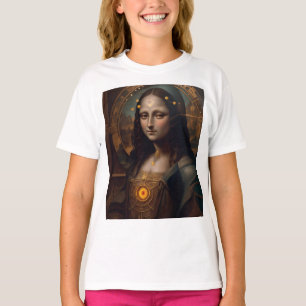 Steam Punk Mona Lisa  T-Shirt