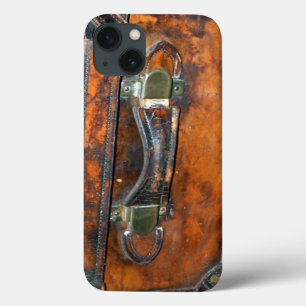 Steam-punk Vintage Antique Steamer-trunk photo iPhone 13 Case