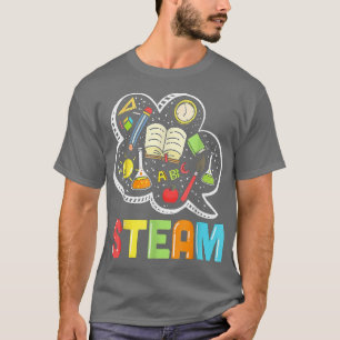 STEAM Teacher And Student Back To School STEM Tee