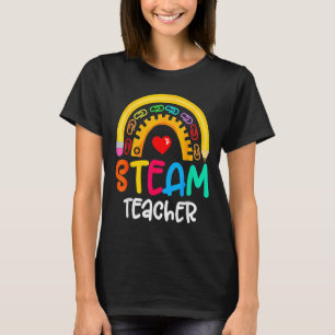 Steam Teacher Squad Team Crew Byck To School Stem T-Shirt