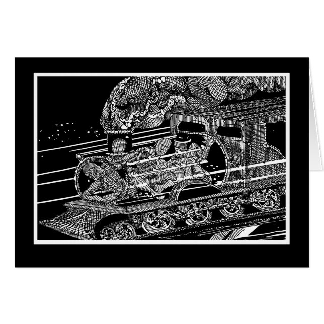 STEAM TRAIN (Front Horizontal)