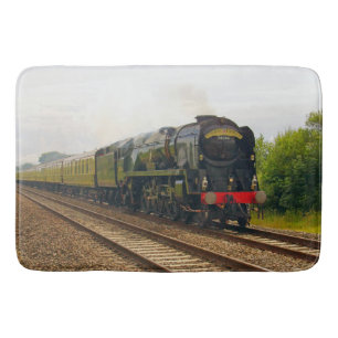 Steam Train 28A-B Image Options Bath Mat