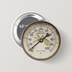 STEAM TRAIN 2 INCH ROUND BUTTON