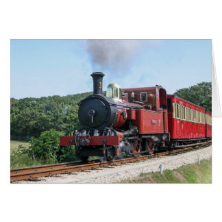 Steam train at Castletown Isle of Man