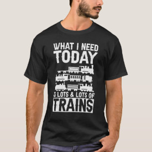 Steam Train Driver Trainspotting Locomotive Vintag T-Shirt