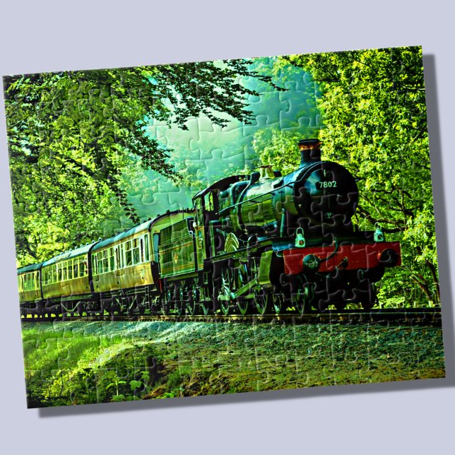 Steam Train Engine Locomotive Railroad Railway  Jigsaw Puzzle (Creator Uploaded)