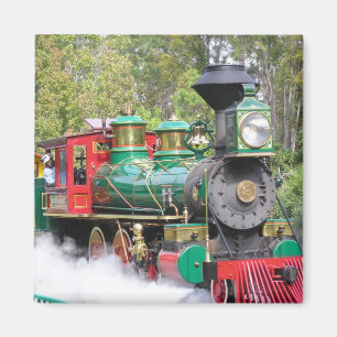 Steam train engine magnet