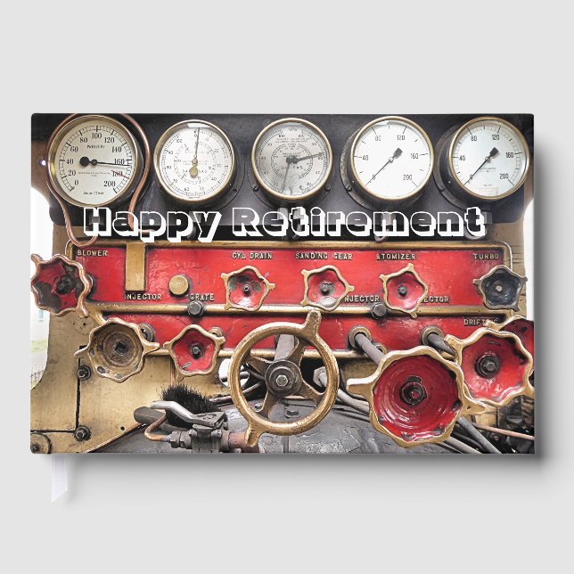 STEAM TRAIN GUEST BOOK (Front)