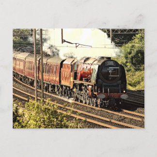 Steam Train in the Countryside (5503)  Postcard