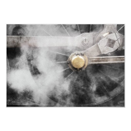 Steam Train Invitation