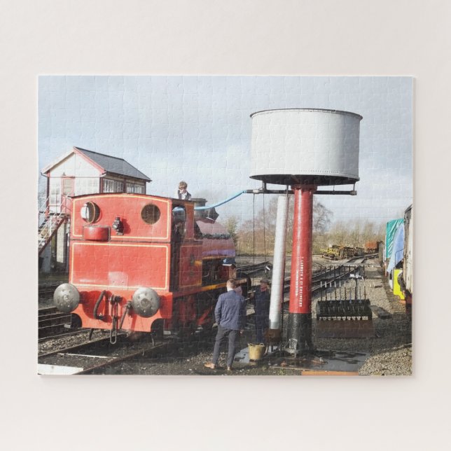 STEAM TRAIN  JIGSAW PUZZLE (Horizontal)