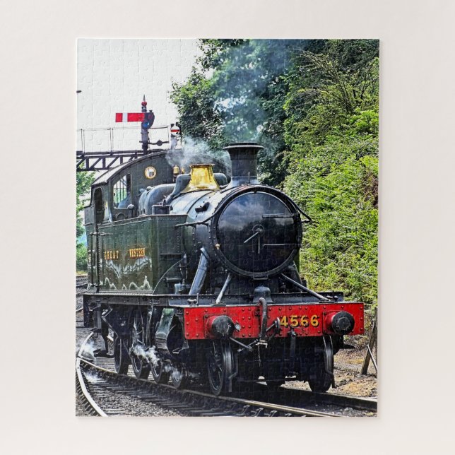 STEAM TRAIN JIGSAW PUZZLE (Vertical)