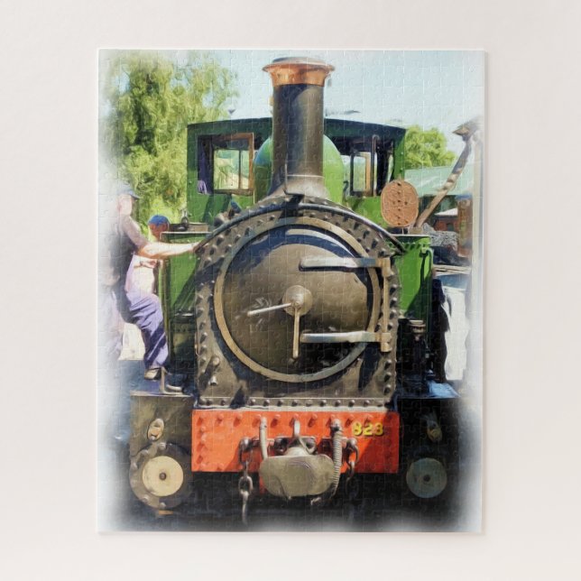 STEAM TRAIN  JIGSAW PUZZLE (Vertical)