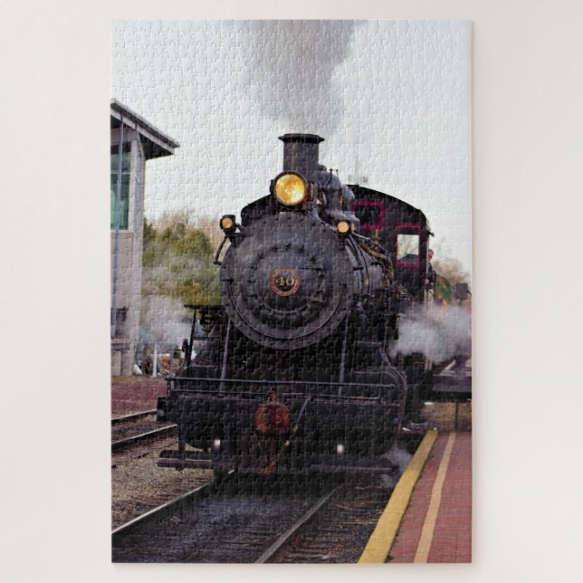 Steam Train Jigsaw Puzzle (Vertical)