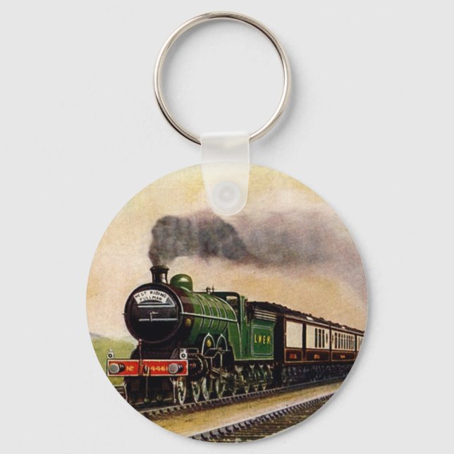 Steam Train Keychain (Front)