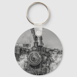 Steam Train Keychain