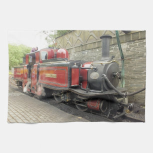 STEAM TRAIN KITCHEN TOWEL