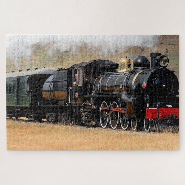 Steam Train Locomotive #25 Jigsaw Puzzle 1014 pc. (Horizontal)