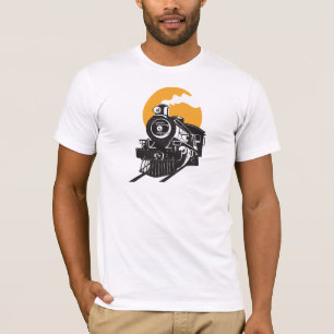 Steam Train Mens T-Shirt