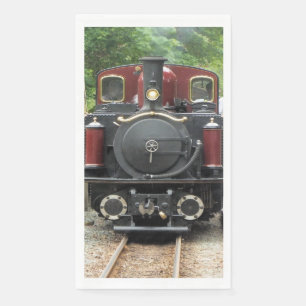 STEAM TRAIN NAPKIN