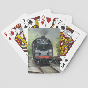 Steam Train Playing Cards
