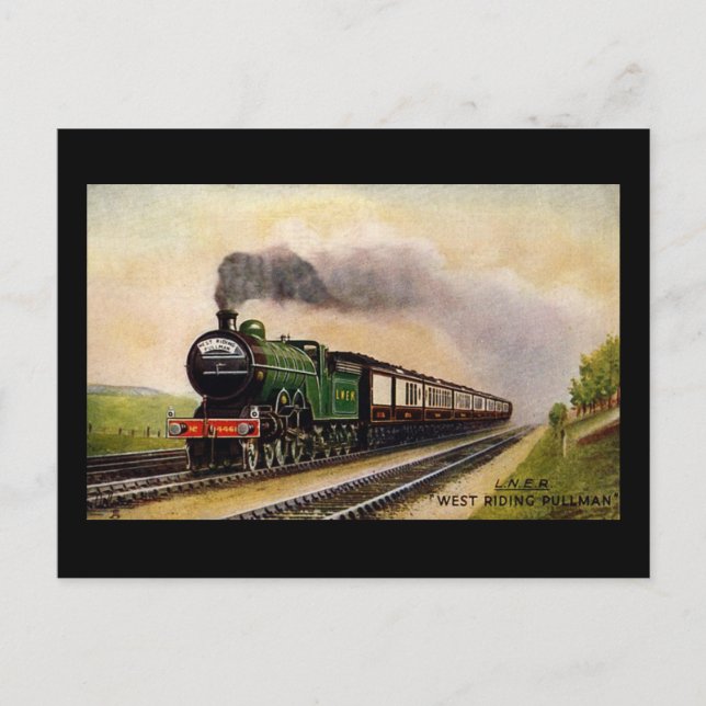 Steam Train Postcard (Front)