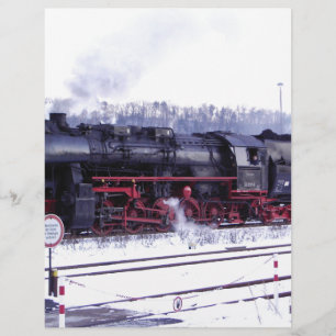 steam train railway locomotive station engine
