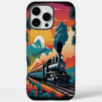 Steam Train Sunset Journey