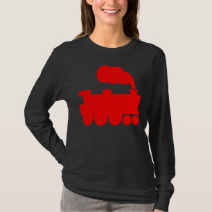 Steam Train Symbol - Red T-Shirt