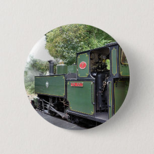 STEAM TRAINS 2 INCH ROUND BUTTON