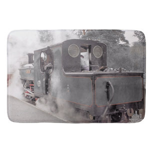 STEAM TRAINS BATH MAT