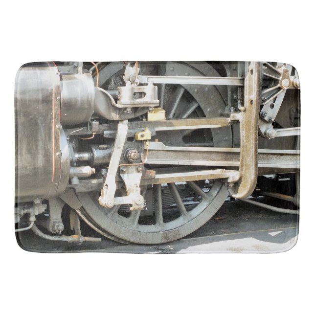 STEAM TRAINS BATH MAT (Front)