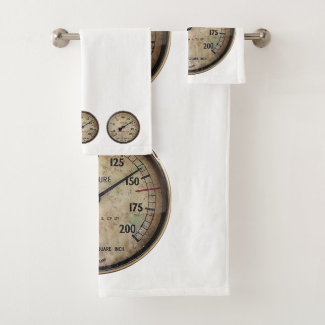 STEAM TRAINS BATH TOWEL SET (Insitu)