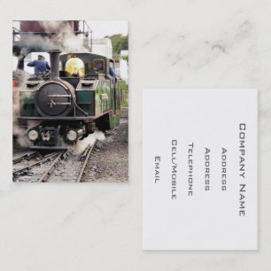STEAM TRAINS BUSINESS CARD
