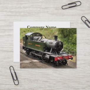 STEAM TRAINS BUSINESS CARD