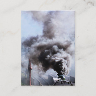 STEAM TRAINS BUSINESS CARD