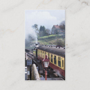 STEAM TRAINS BUSINESS CARD