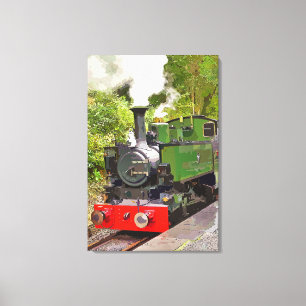 STEAM TRAINS CANVAS PRINT