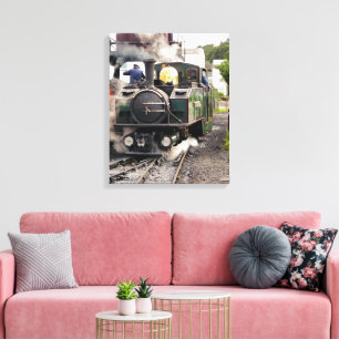 STEAM TRAINS CANVAS PRINT