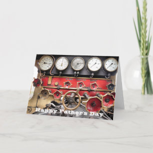STEAM TRAINS CARD