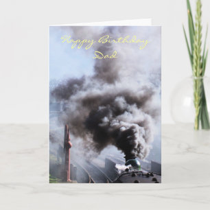 STEAM TRAINS CARD