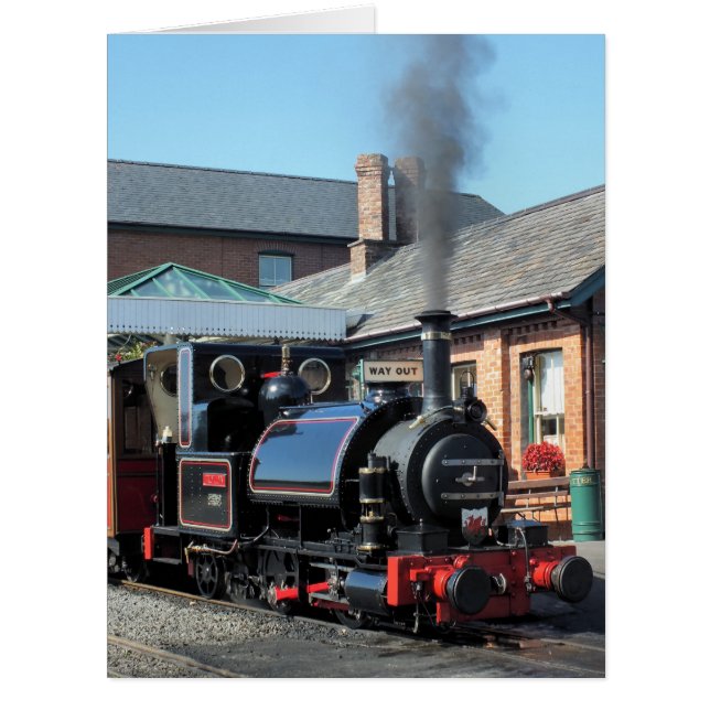 STEAM TRAINS CARD (Front)