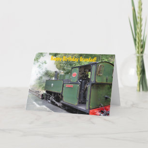 STEAM TRAINS CARD