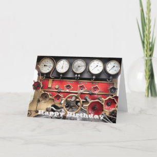 STEAM TRAINS CARD