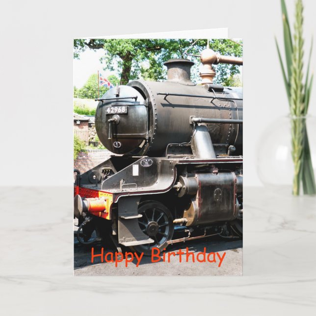 STEAM TRAINS CARD (Front)