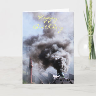 STEAM TRAINS CARD