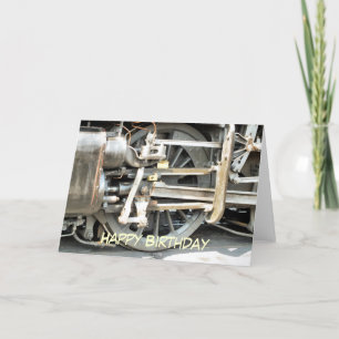 STEAM TRAINS CARD