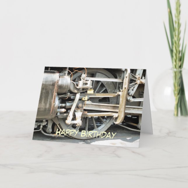 STEAM TRAINS CARD (Front)